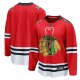 Men's Chicago Blackhawks Red Centennial Breakaway Jersey