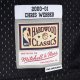 Men's Sacramento Kings Chris Webber Mitchell & Ness Purple/Black Hardwood Classics 2000/01 Split Swingman Jersey