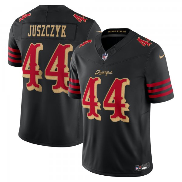 Men's #44 Kyle Juszczyk San Francisco 49ers Nike 2025 Rivalries Collection Limited Black Jersey