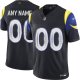 Men's Los Angeles Rams Custom Black Rivalries Collection F.U.S.E. Vapor Limited Stitched Jersey