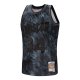 Men's Houston Rockets Hakeem Olajuwon Mitchell & Ness Black Hardwood Classics 1993/94 Tie-Dye Swingman Jersey
