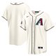 Men's Arizona Diamondbacks Nike Cream 2025 MLB All-Star Game Home Replica Jersey