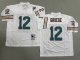 Men's #12 Bob Griese White Miami Dolphins Jersey