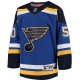 Youth St. Louis Blues Jordan Binnington Blue Home Premier Player Jersey