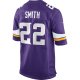 Men's Minnesota Vikings Harrison Smith Nike Purple Game Jersey