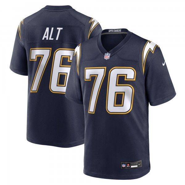 Men's Los Angeles Chargers #76 Joe Alt Nike Navy Alternate Super Chargers Game Player Jersey