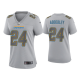 Women's Los Angeles Chargers Nasir Adderley Gray Atmosphere Fashion Game Jersey