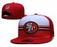 San Francisco 49ers Red and White Cap