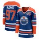 Women's #97 Connor McDavid Edmonton Oilers Fanatics 2025 Stanley Cup Final Home Breakaway Royal Jersey