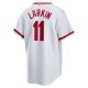 Men's Cincinnati Reds Barry Larkin Nike White Home Cooperstown Collection Player Jersey