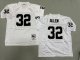 Men's Las Vegas Raiders #32 Marcus Allen White Mitchell & Ness Jersey