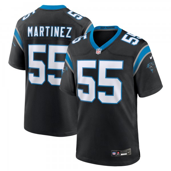Men's Carolina Panthers Blake Martinez Nike  Black  Game Jersey