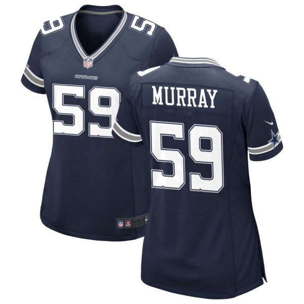 Women's #59 Kenneth Murray Jr. Nike Navy Dallas Cowboys Game Jersey