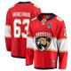 Men's #63 Brad Marchand Florida Panthers Fanatics 2025 Stanley Cup Final Home Breakaway Player Red Jersey