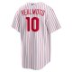 Men's Philadelphia Phillies JT Realmuto Nike White Home Replica Player Name Jersey