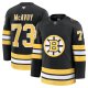 Men's Boston Bruins #73 Charlie McAvoy Black Home Premium Player Jersey