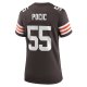 Women's Cleveland Browns Ethan Pocic Nike Brown Game Jersey