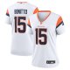 Women's Nike #15 Nik Bonitto White Denver Broncos Game Jersey