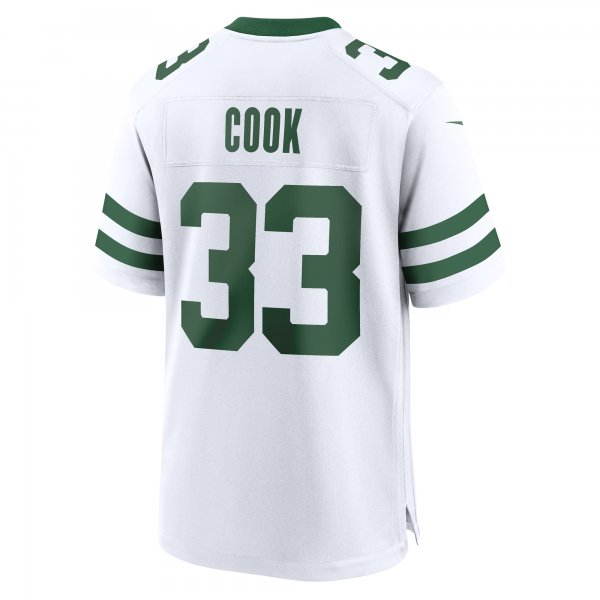Men's New York Jets Dalvin Cook Nike White Legacy Player Jersey