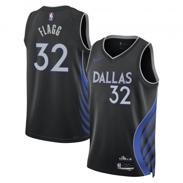 Men's Unisex Dallas Mavericks #32 Cooper Flagg Nike Black 2025/26 Swingman City Edition Jersey