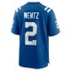 Men's Indianapolis Colts Carson Wentz Nike Royal Game Jersey