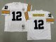 Men's Pittsburgh Steelers #12 Terry Bradshaw White Jersey