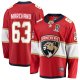 Men's #63 Brad Marchand Florida Panthers 2025 Stanley Cup Champions Breakaway Red Jersey