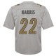 Youth Pittsburgh Steelers Najee Harris Nike Gray Atmosphere Game Jersey