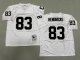 Men's Las Vegas Raiders #83 Ted Hendricks White Mitchell & Ness Jersey