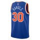 Unisex New York Knicks Julius Randle Nike Blue Swingman Jersey - Icon Edition