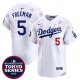 Men's #5 Freddie Freeman MLB World Tour Tokyo Series 2025 Los Angeles Dodgers White Jersey