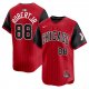 Men's Chicago White Sox #88 Luis Robert Jr. Nike Red/Black 2025 City Connect Player Jersey