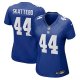 Women's New York Giants #44 Cam Skattebo Nike Royal Team Game Player Jersey