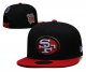 San Francisco 49ers Red and Black Cap