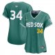 Women's Boston Red Sox #34 David Ortiz Nike Green 2025 City Connect Retired Player Jersey