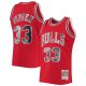 Men's Chicago Bulls Scottie Pippen Mitchell & Ness Red 1997/98 Hardwood Classics NBA 75th Anniversary Diamond Swingman Jersey
