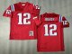 Men's New England Patriots #12 Tom Brady Red Jersey