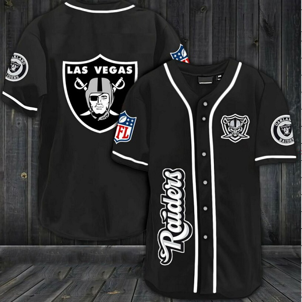 Las Vegas Raiders NFL 3D Digital Printed Fashion Baseball Legend Jersey