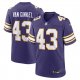 Men's Minnesota Vikings #43 Andrew Van Ginkel Nike Purple Alternate Game Jersey