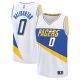 Men's Indiana Pacers #0 Tyrese Haliburton Fanatics White 2025/26 City Edition Fast Break Jersey