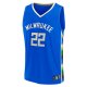 Men's Milwaukee Bucks Khris Middleton Fanatics Royal Fastbreak Jersey - City Edition