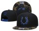 Indianapolis Colts Black Camouflage Cap