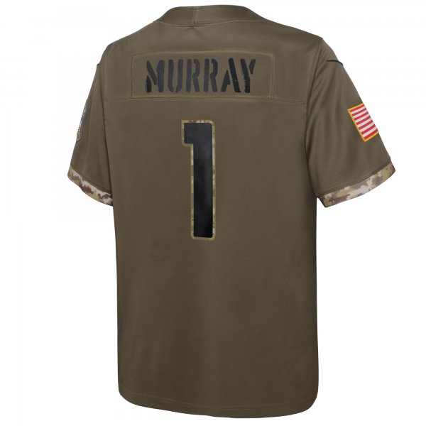 Youth Arizona Cardinals Kyler Murray Nike Olive 2022 Salute To Service Player Limited Jersey